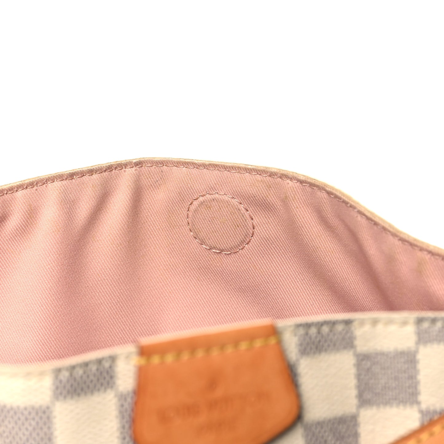Damier Azur Graceful PM Rose Ballerine