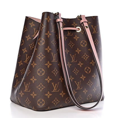 Louis Vuitton Monogram Neonoe MM Rose Poudre 3 of 9