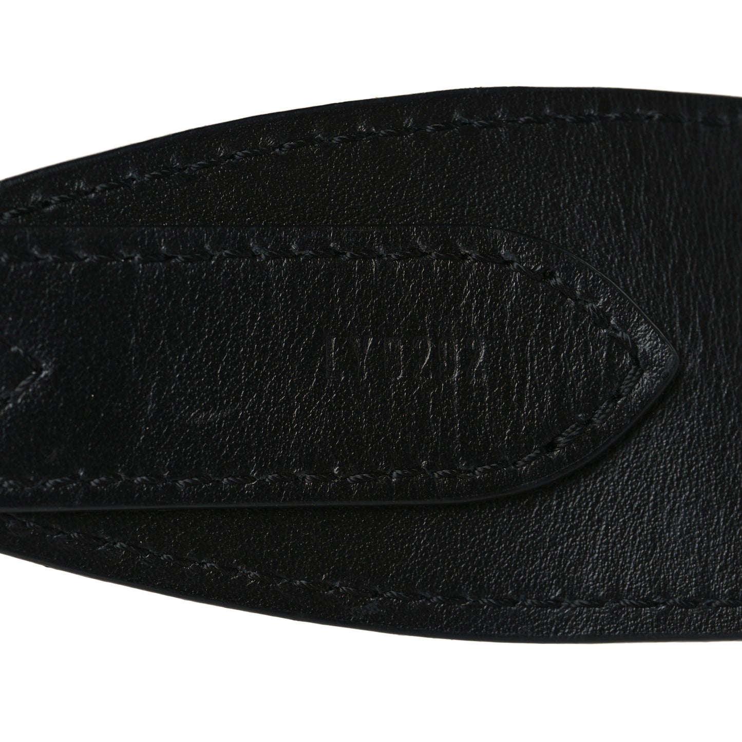 Nylon Jacquard Sporty Bandouliere Shoulder Strap Black