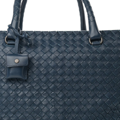 Bottega Veneta Nappa Intrecciato Brick Tote Celeste 8 of 12