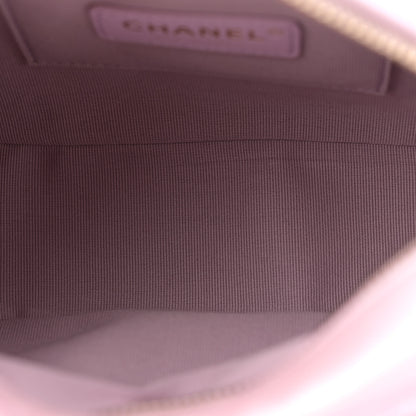 Chanel Iridescent Caviar Quilted Mini My Perfect Camera Case Pink 5 of 11