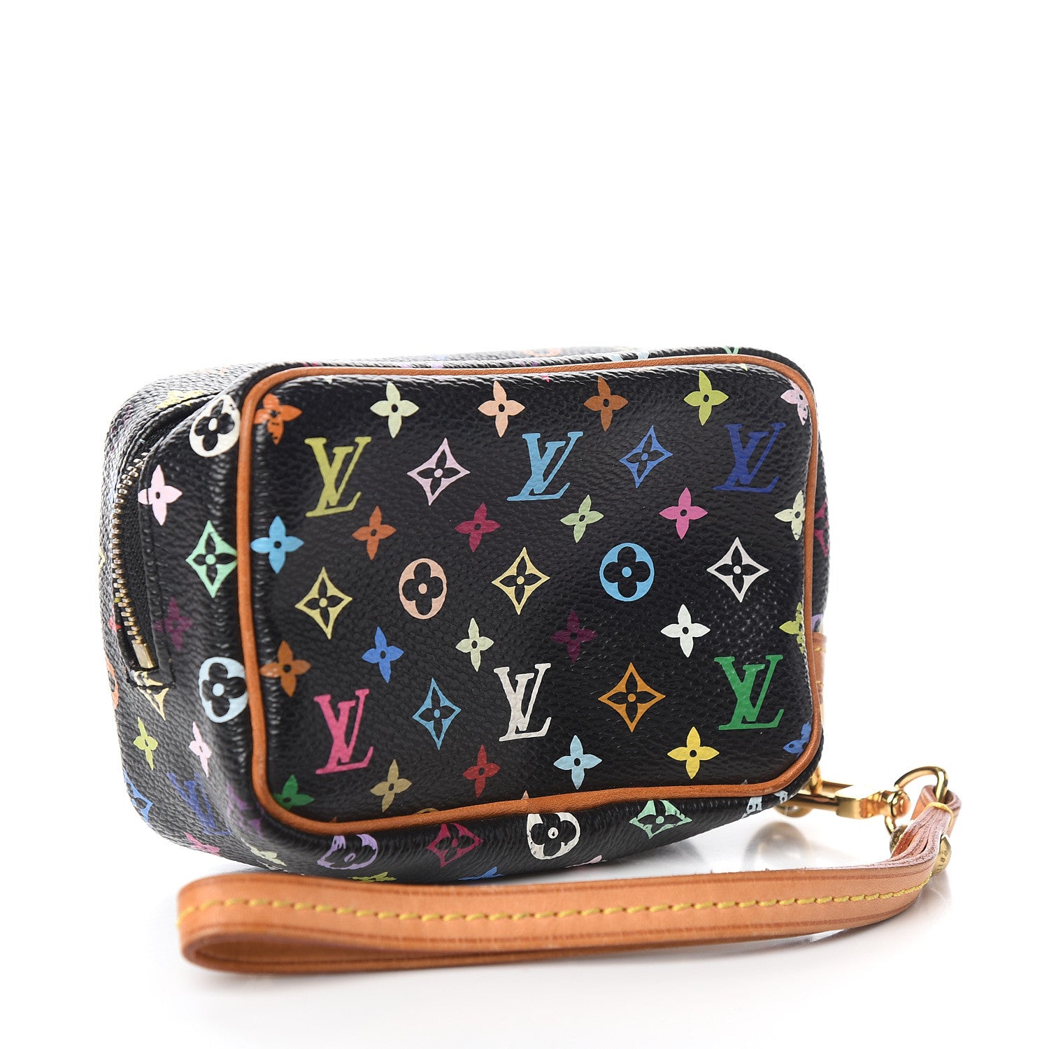 Louis Vuitton Monogram Multicolor Trousse Wapity Black 3 of 6