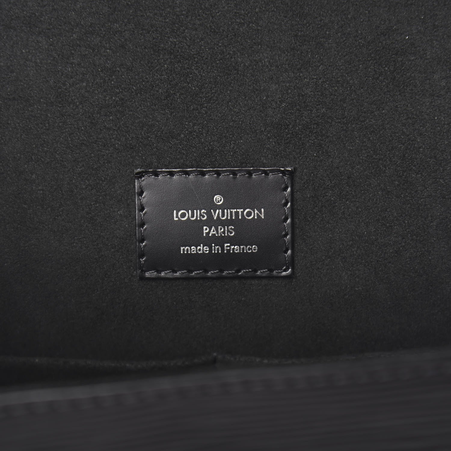 Louis Vuitton Epi Cluny MM Black 7 of 11