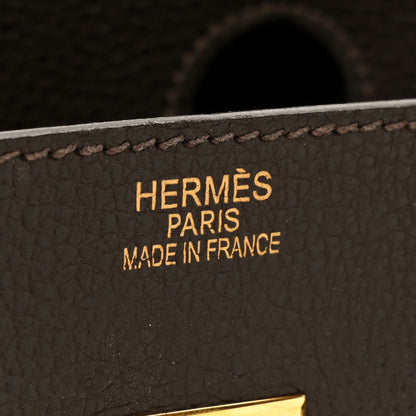 Hermes Fjord Birkin 35 Chocolate 6 of 19