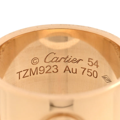 Cartier 18K Yellow Gold 11mm LOVE Ring 54 7 4 of 4
