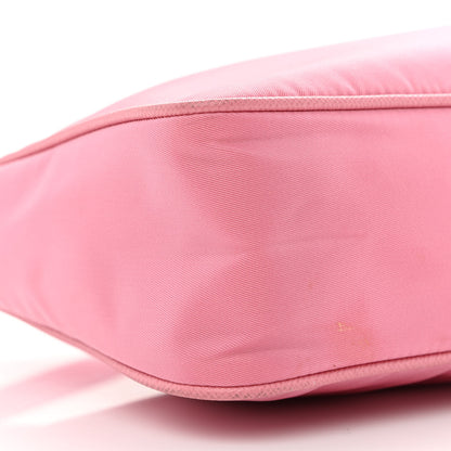 Prada Re-Nylon Saffiano Mini Re-Edition 2005 Bag Rosa 10 of 13