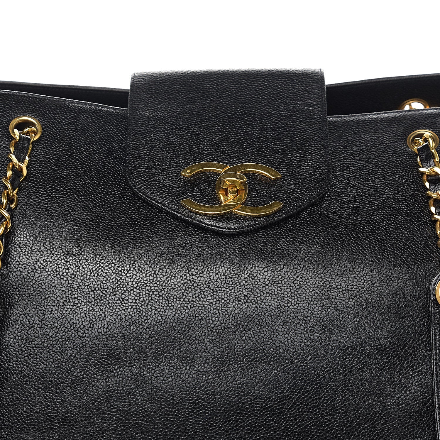 Chanel Caviar XL Weekender Bag Black 9 of 9