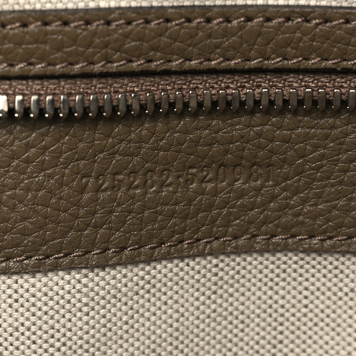 Piuma Calfskin Jumbo GG Embossed Large Duffle Bag Good Taupe