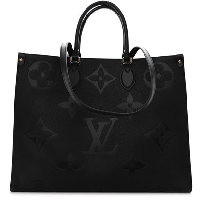 Louis Vuitton Empreinte Monogram Giant Onthego GM Black 1 of 10