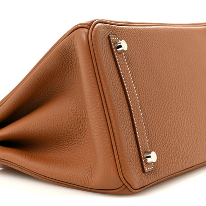 Hermes Togo Birkin 30 Gold 9 of 11