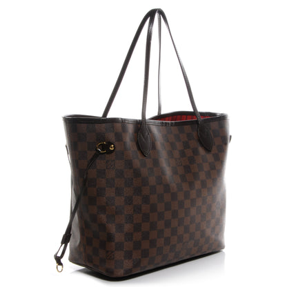 Louis Vuitton Damier Ebene Neverfull MM 3 of 7