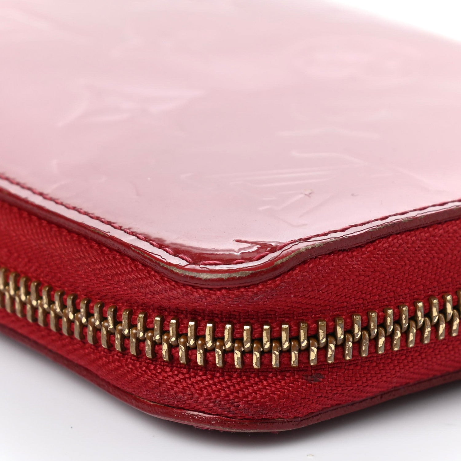 Louis Vuitton Vernis Zippy Wallet Pomme D'Amour 9 of 12