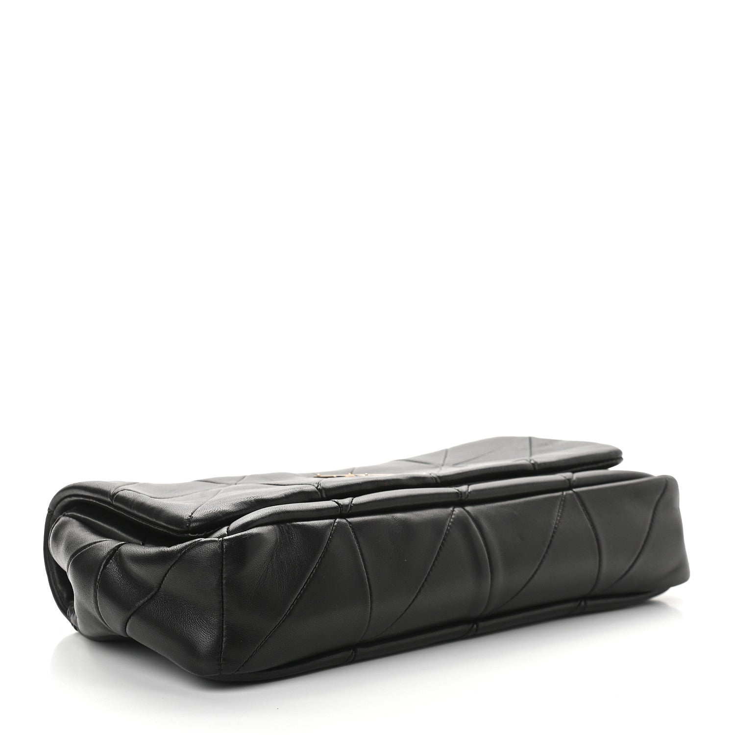 Saint Laurent Lambskin Patchwork Monogram Medium Jamie Black 4 of 9