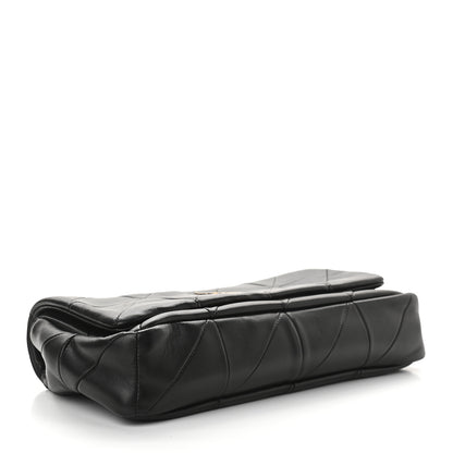 Saint Laurent Lambskin Patchwork Monogram Medium Jamie Black 4 of 9