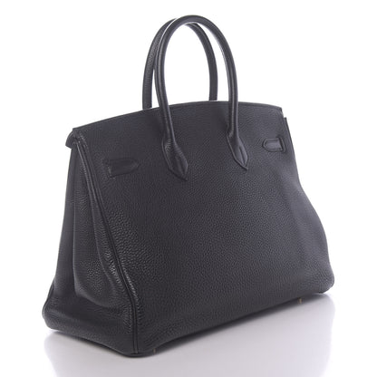 Hermes Togo Birkin 35 Black 3 of 17