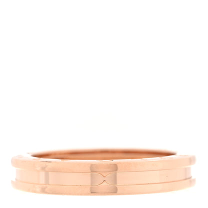 Bulgari 18K Yellow Gold B.Zero1 One-Band Ring 64 10.75 1 of 4