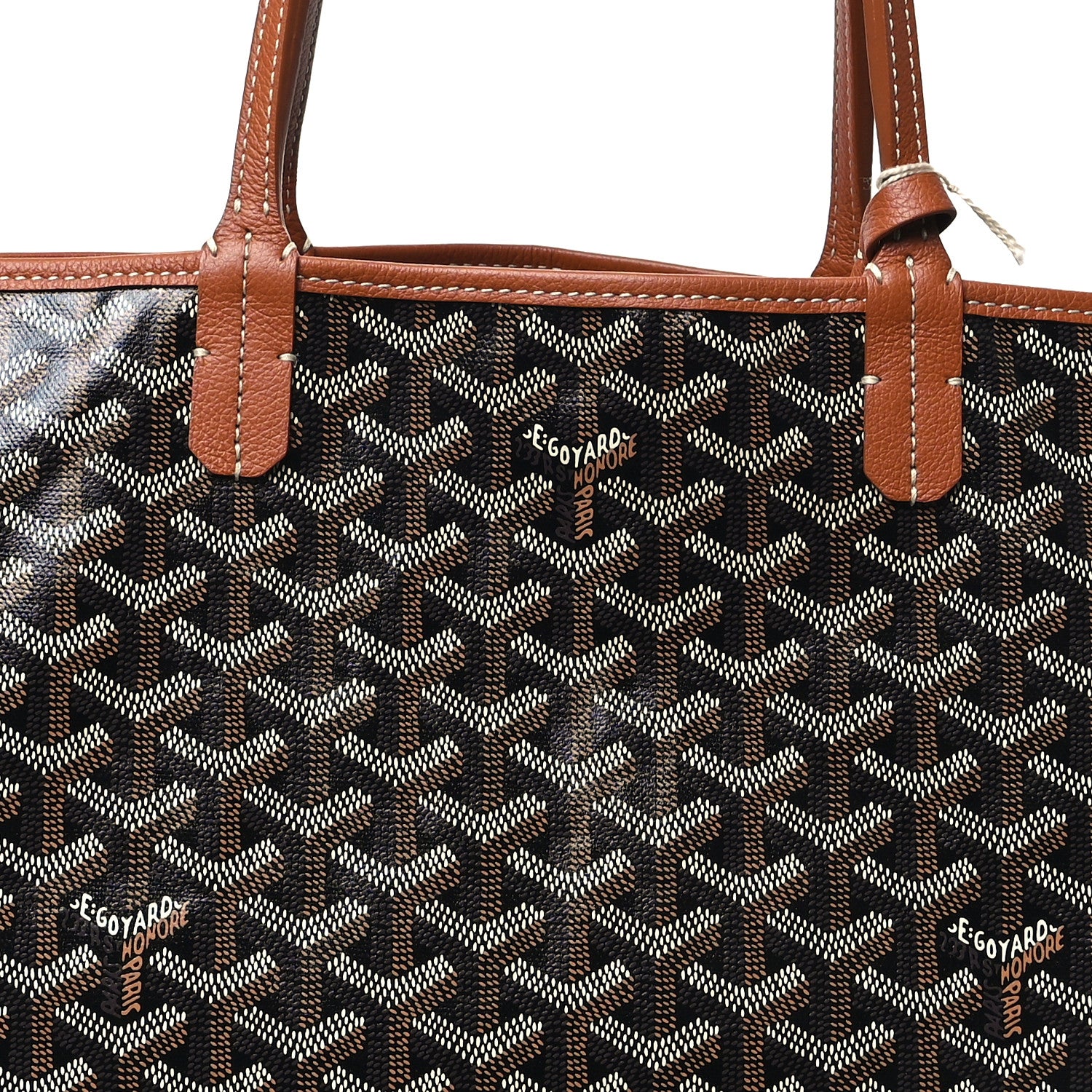 Goyard Goyardine Saint Louis PM Black Gold 8 of 10