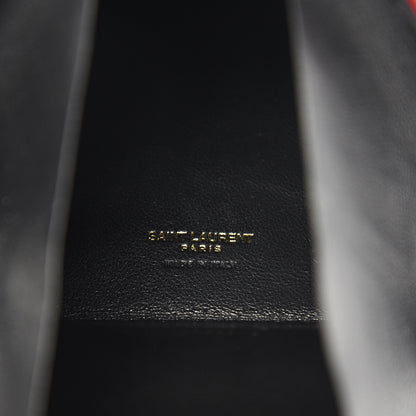 Saint Laurent Patent Pyramid Clutch Rouge 5 of 9