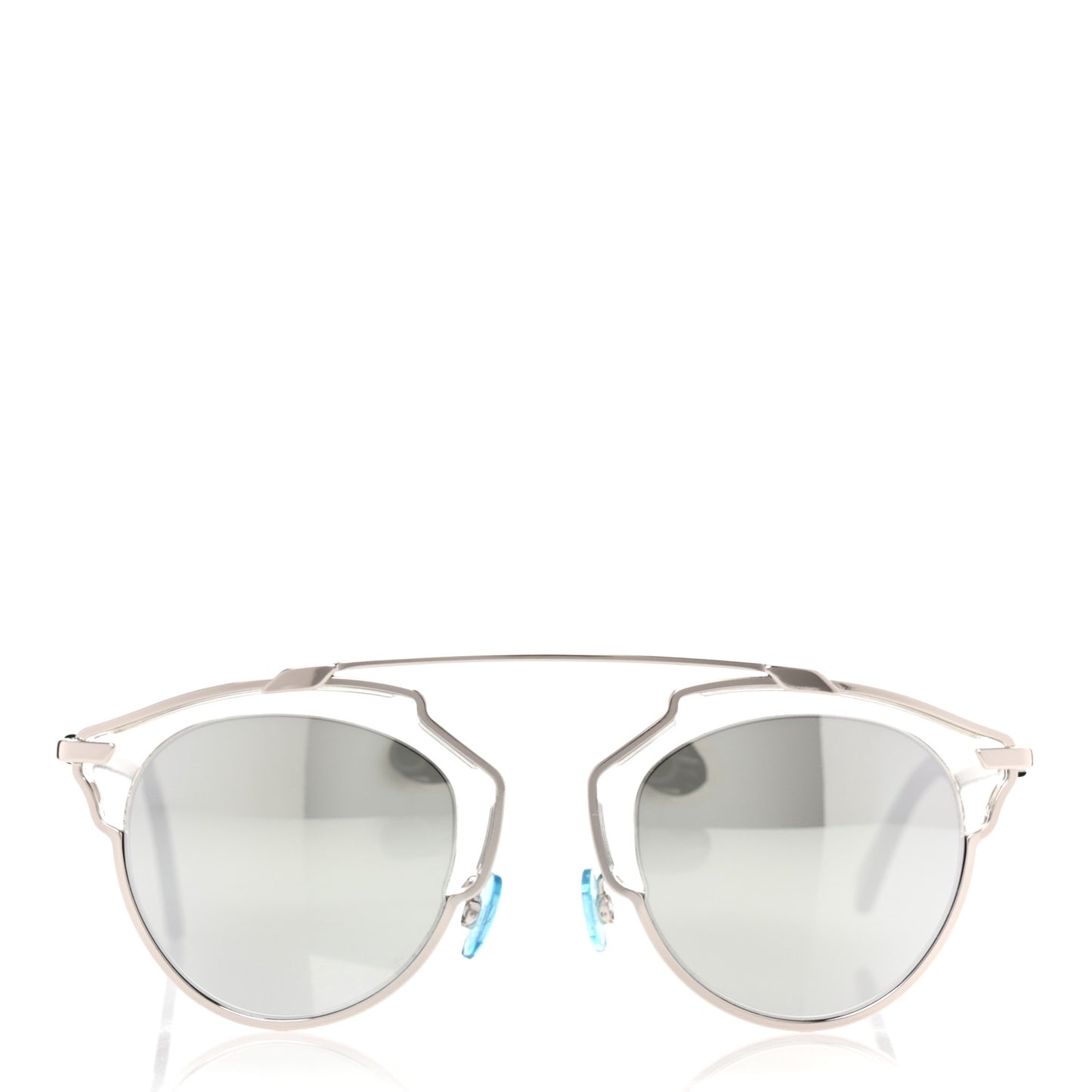 Mirrored So Real Sunglasses Silver