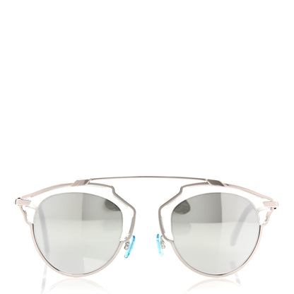 Christian Dior Mirrored So Real Sunglasses Silver 2 of 9