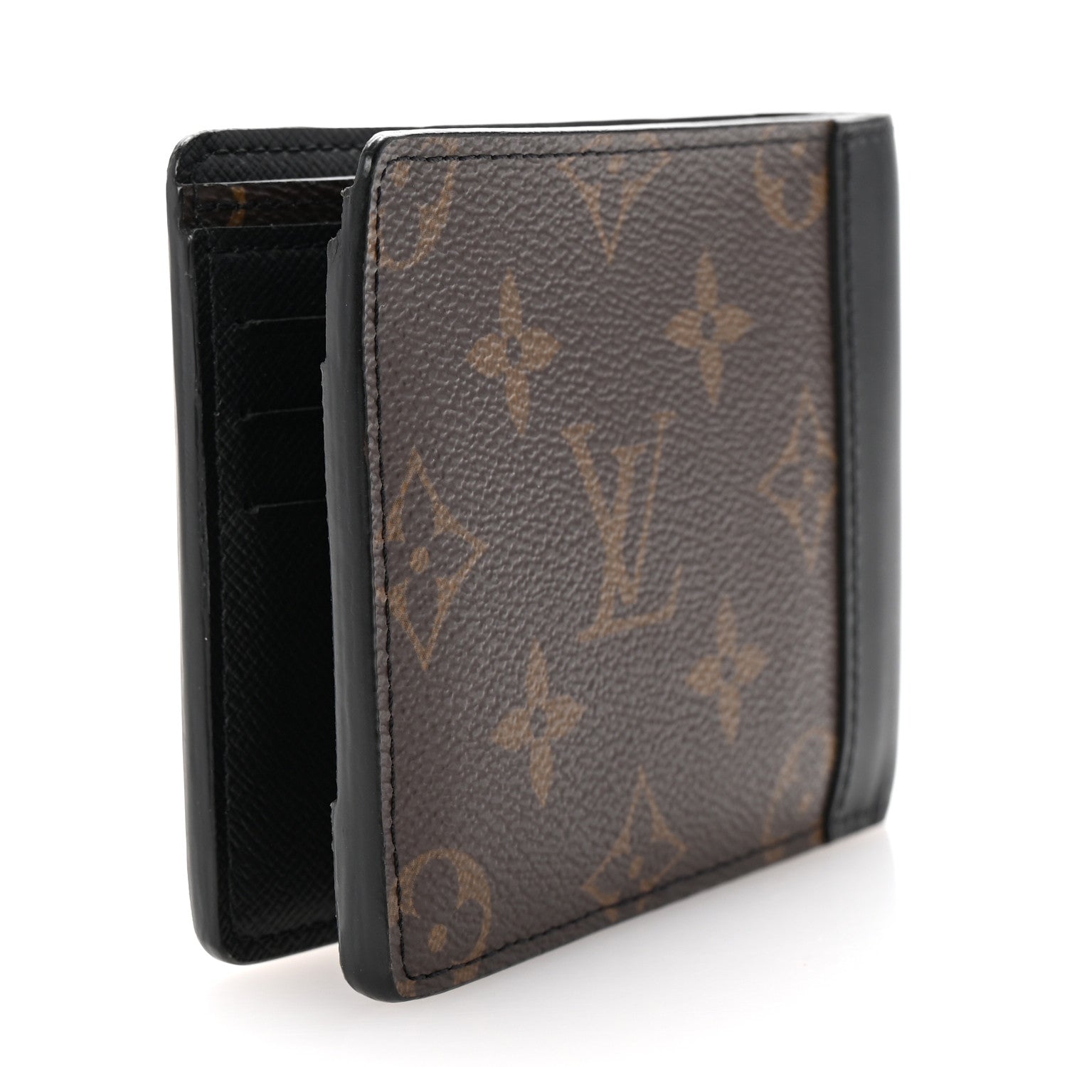 Louis Vuitton Monogram Macassar Multiple Wallet 3 of 7