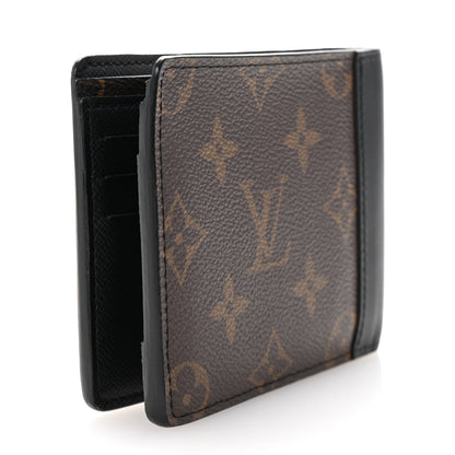Louis Vuitton Monogram Macassar Multiple Wallet 3 of 7