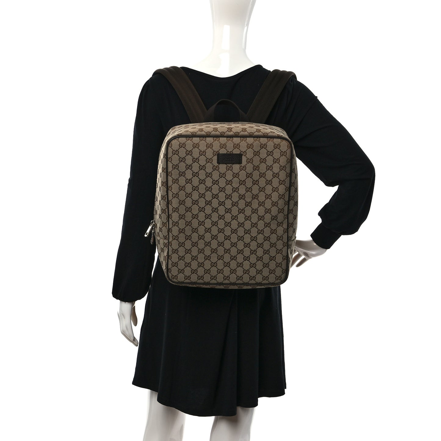 Monogram Travel Backpack Dark Brown