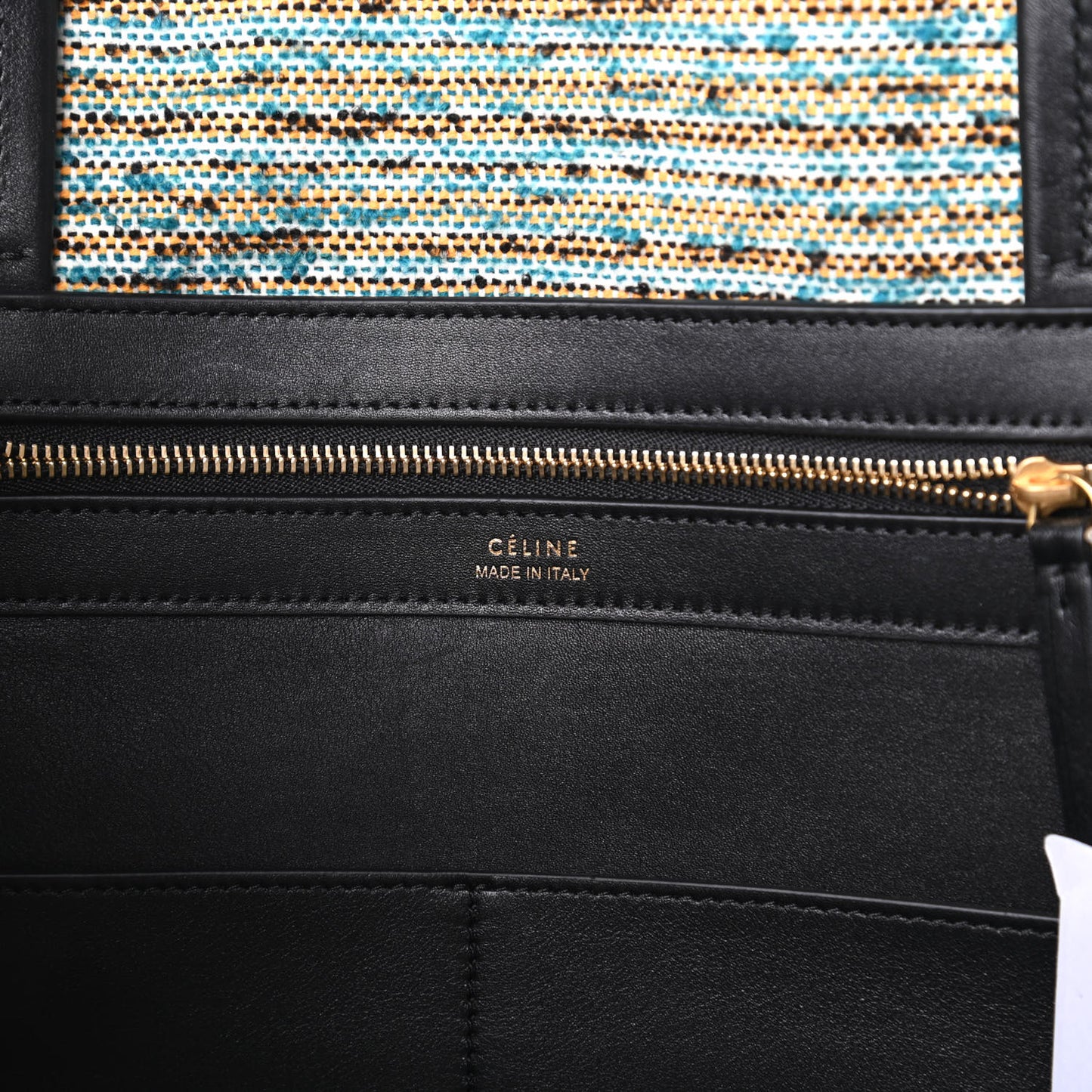 Tweed Phantom Cabas Tote Blue