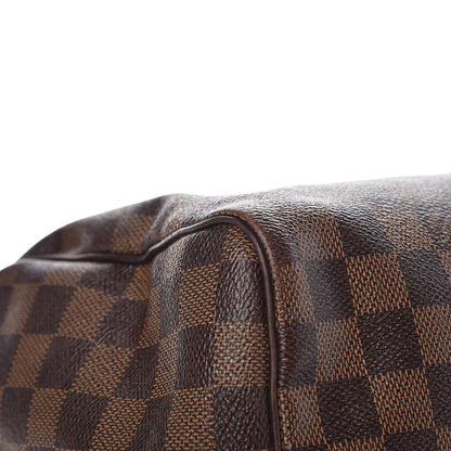 Louis Vuitton Damier Ebene Speedy Bandouliere 30 10 of 21