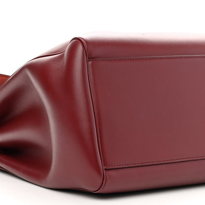 Celine Calfskin Large Soft 16 Bag Burgundy 10 of 16
