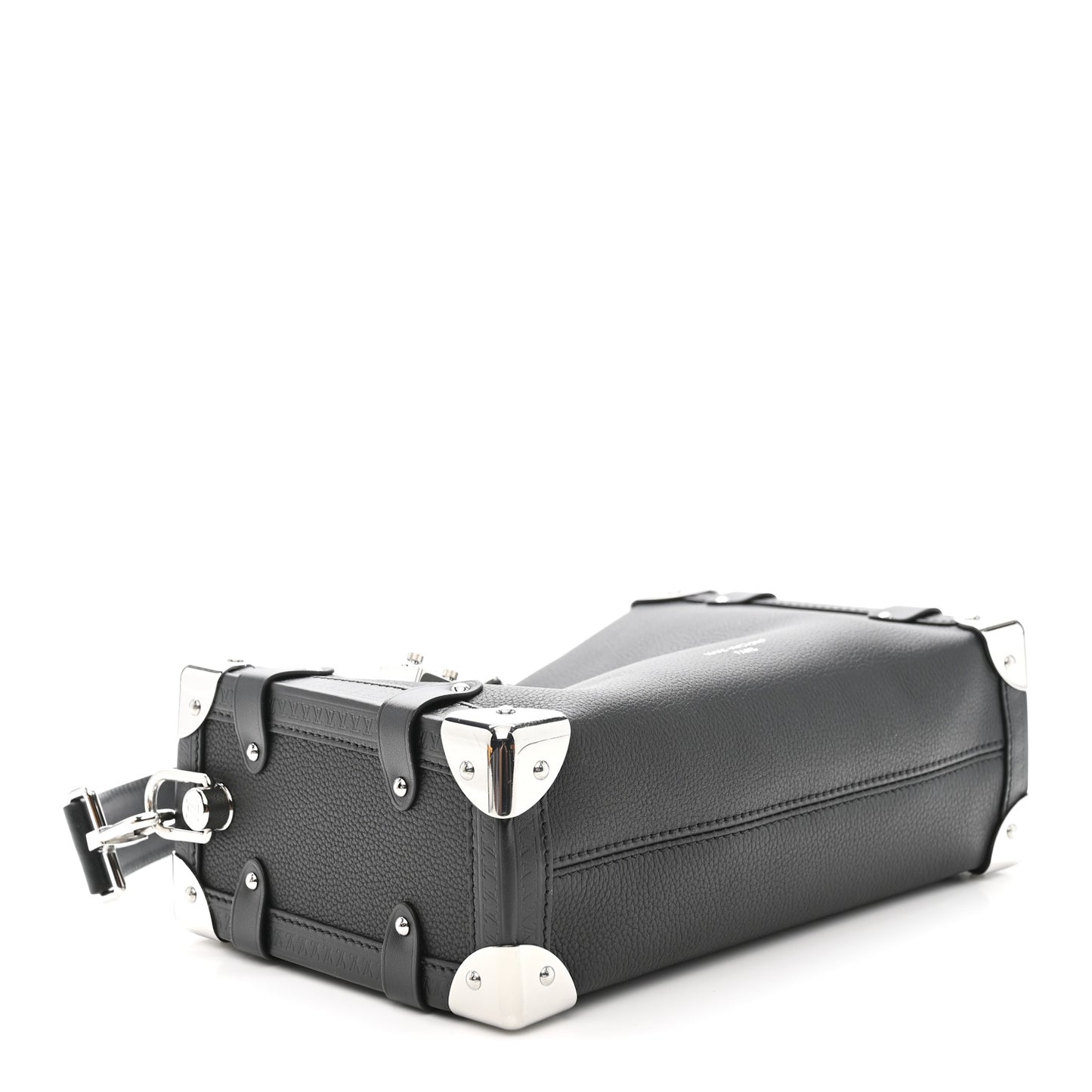 Calfskin Side Trunk MM Black