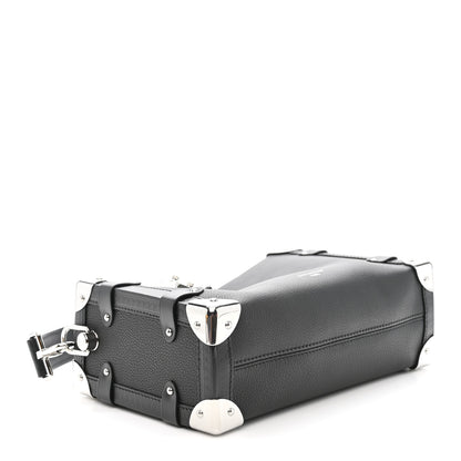 Louis Vuitton Calfskin Side Trunk MM Black 5 of 10