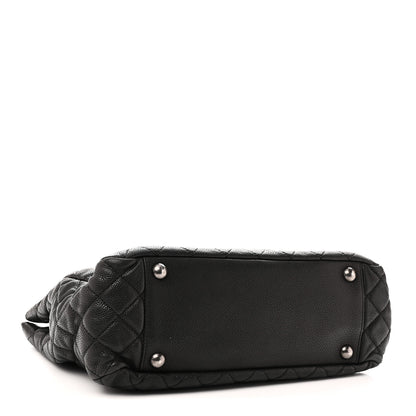 Chanel Caviar Quilted Shopping Tote Black 4 of 10