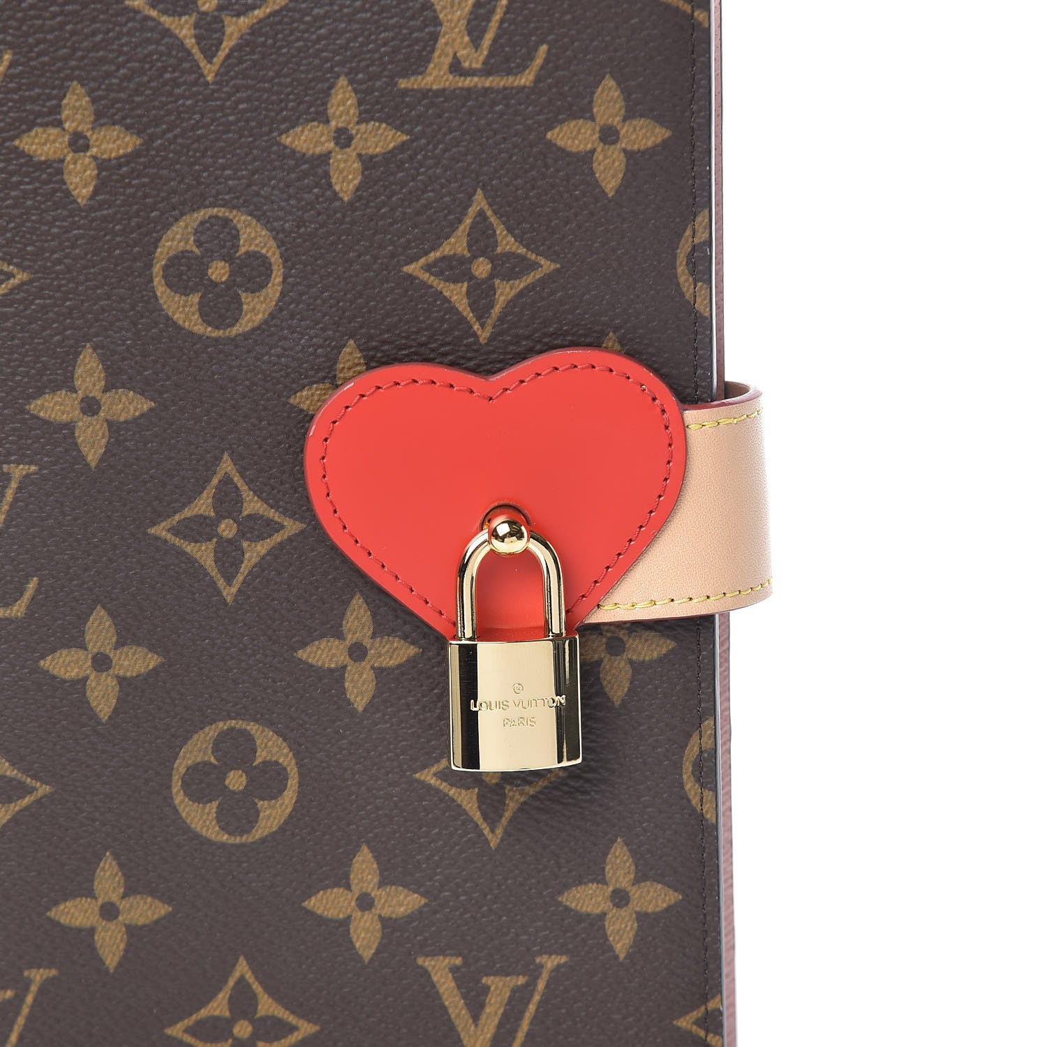 Louis Vuitton Monogram Lockme MM Notebook Cover 7 of 10