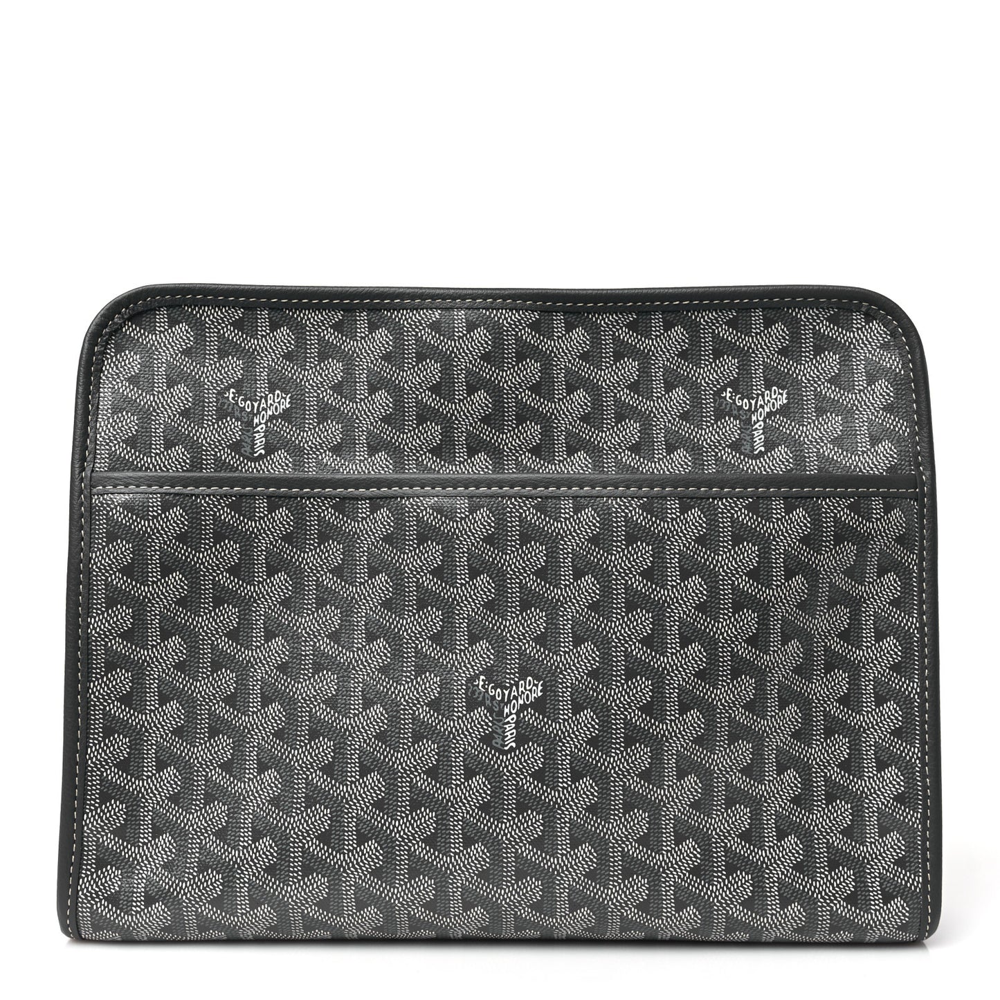 Goyardine Jouvence GM Toiletry Pouch Grey