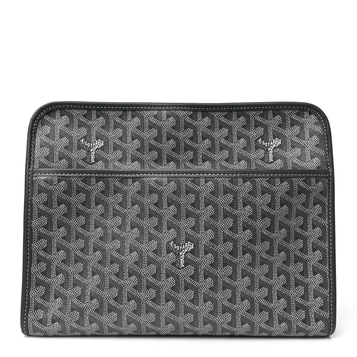 Goyard Goyardine Jouvence GM Toiletry Pouch Grey 1 of 9