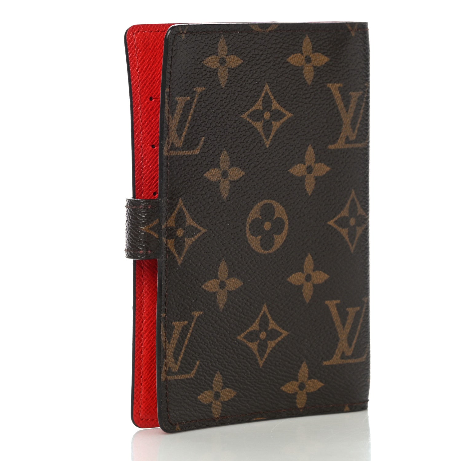 Louis Vuitton Monogram My LV Heritage Small Ring Agenda Cover Rouge Jaune 3 of 11