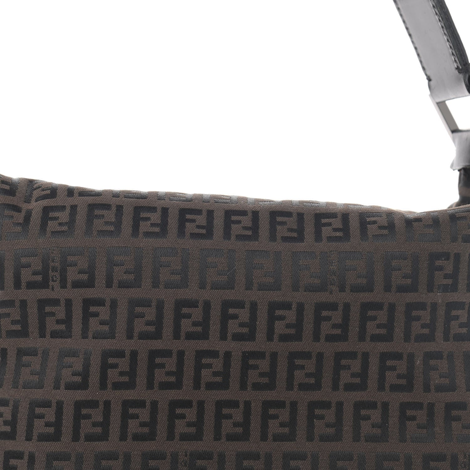 Fendi Zucchino Small Hobo Brown 7 of 13