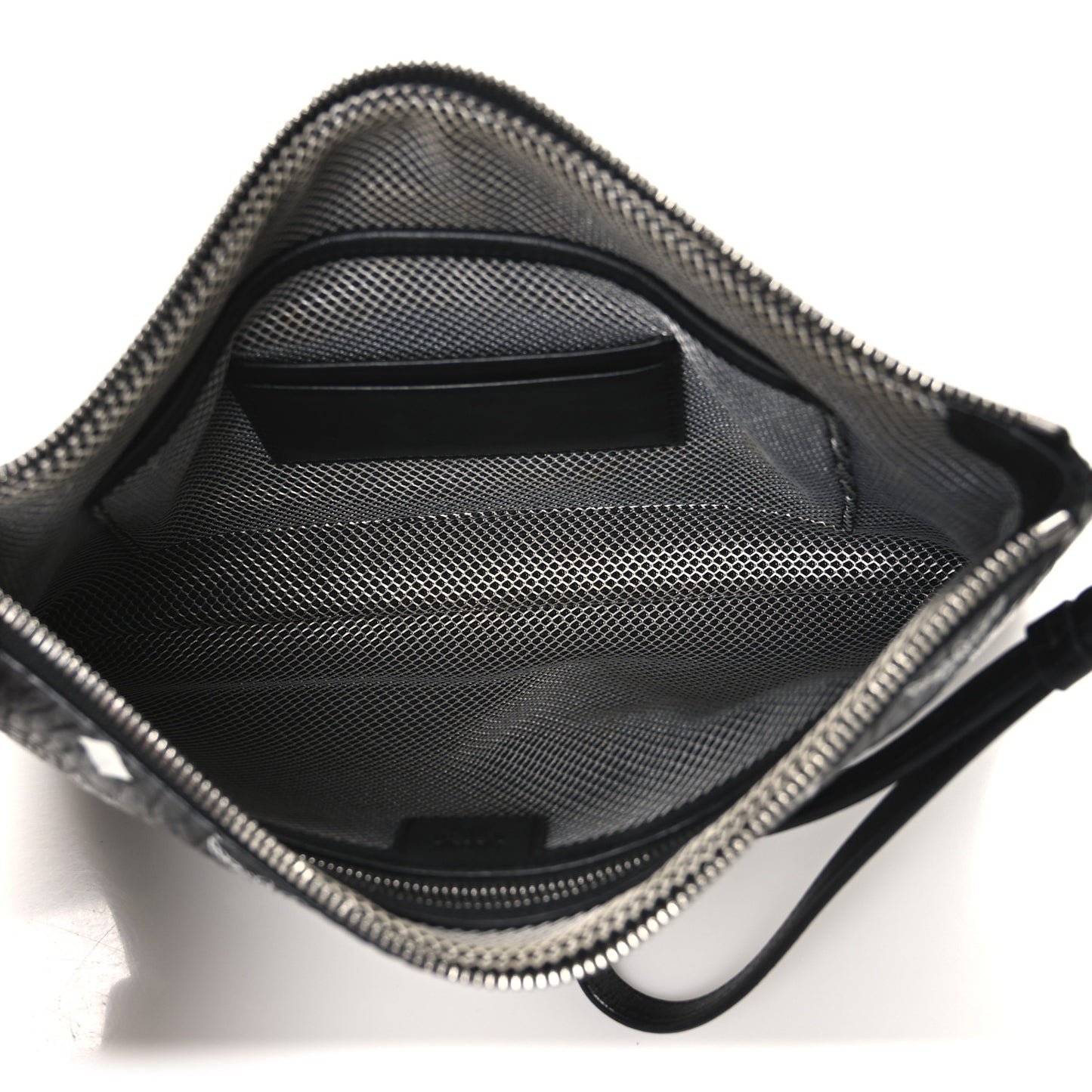 Visetos Medium Stark Wristlet Pouch Black
