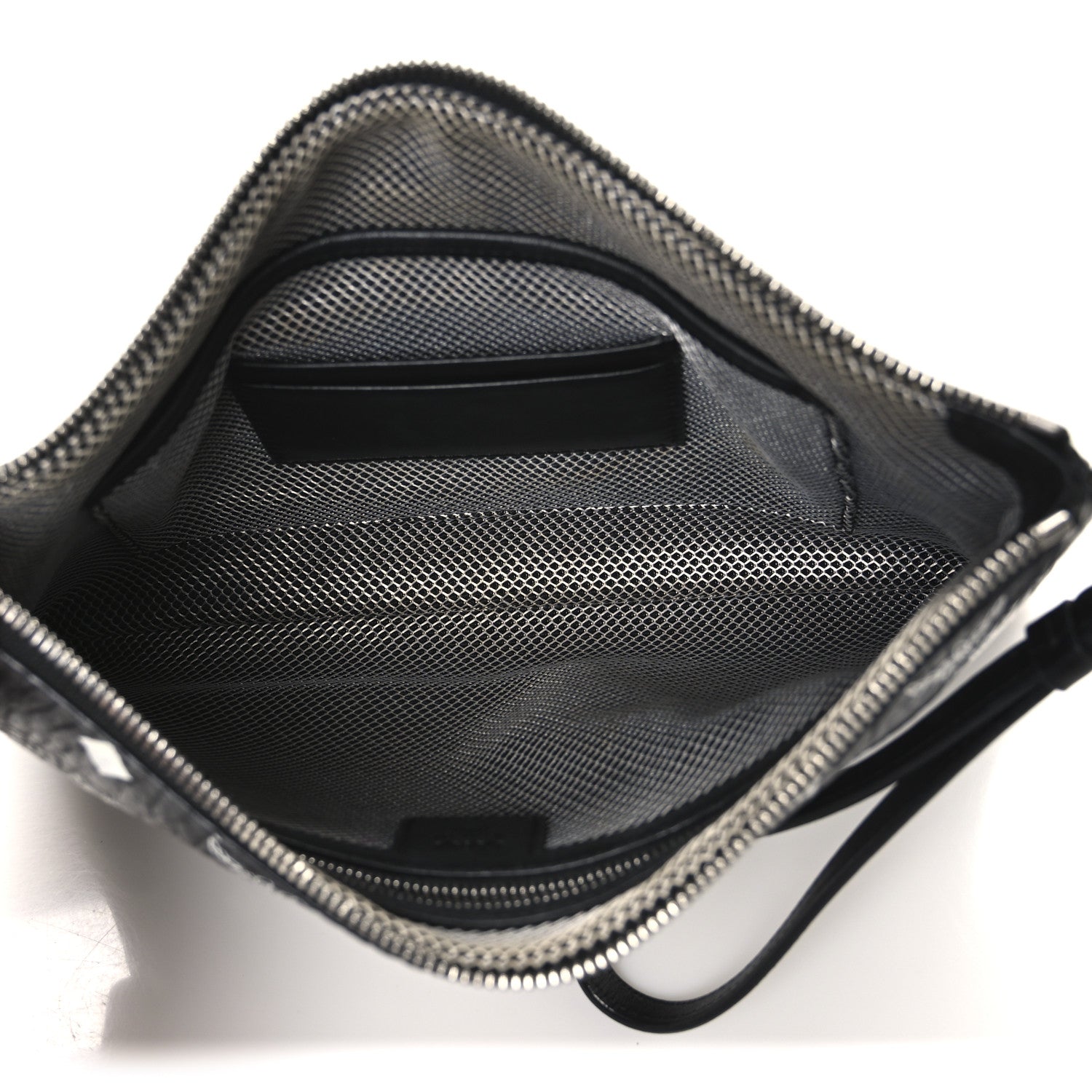 MCM Visetos Medium Stark Wristlet Pouch Black 4 of 9