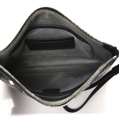 MCM Visetos Medium Stark Wristlet Pouch Black 4 of 9