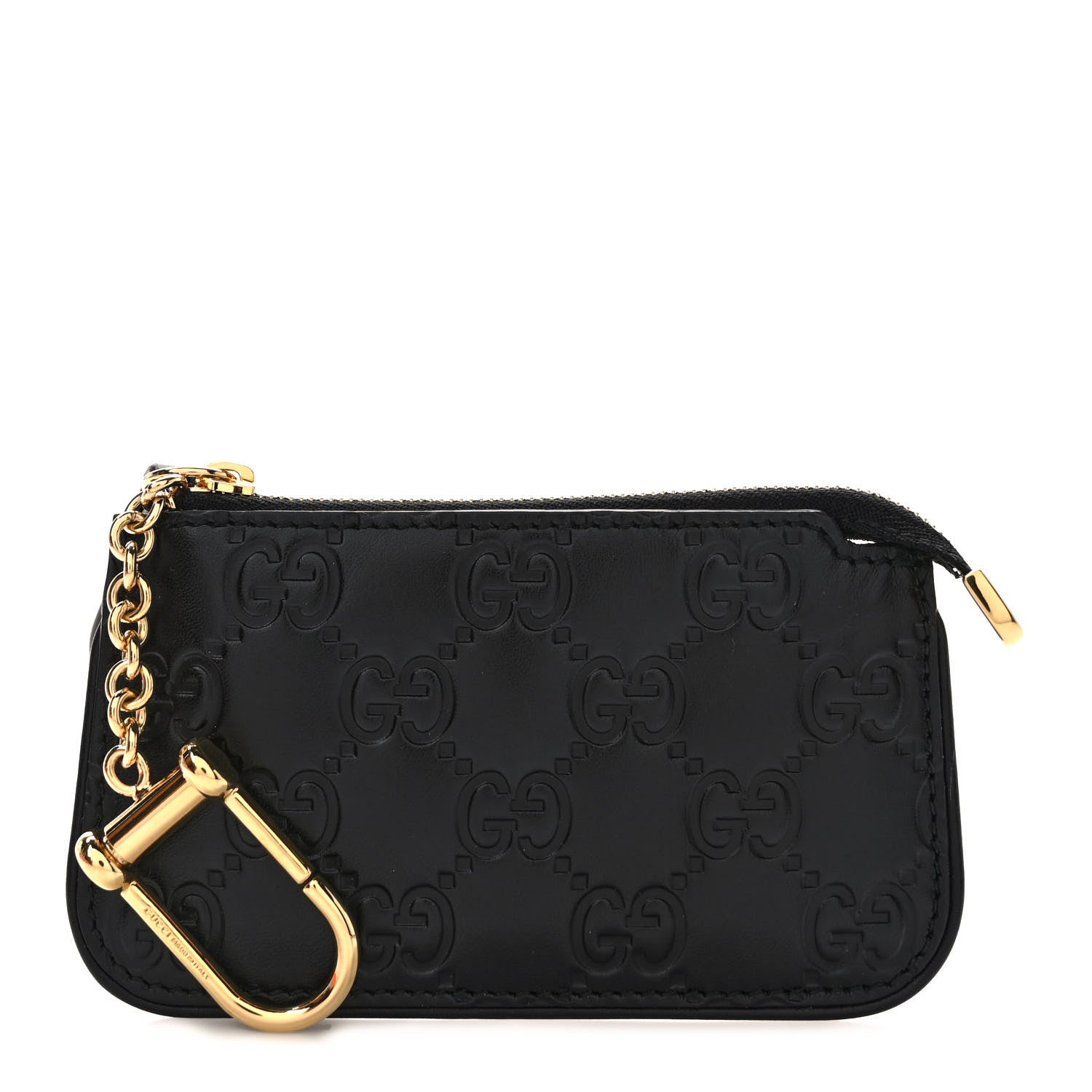 Gucci Guccissima Key Case Black 1 of 8