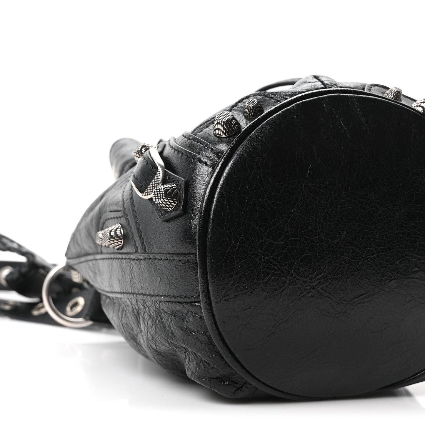 Agneau Arena Le Cagole Bucket Bag XS Black