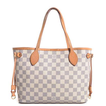 Louis Vuitton Damier Azur Neverfull PM 1 of 7