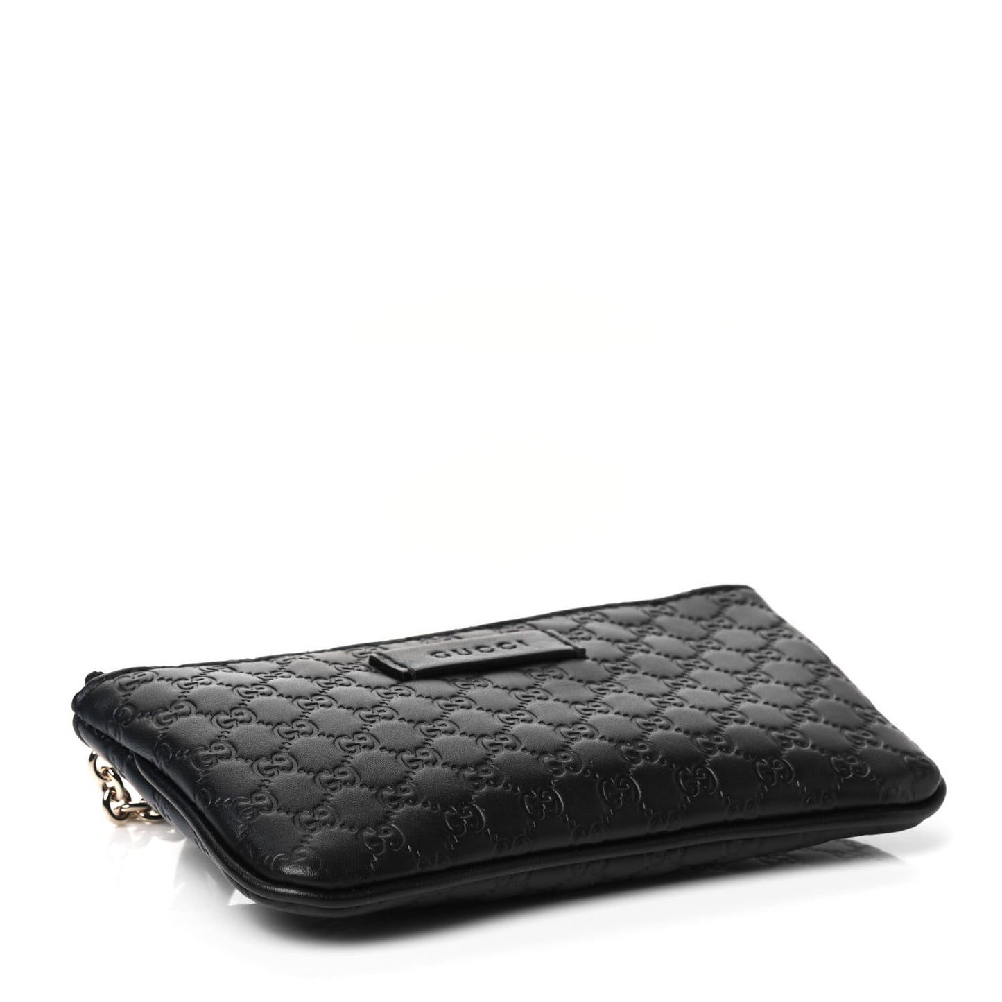 Microguccissima Key Ring Coin Case Black