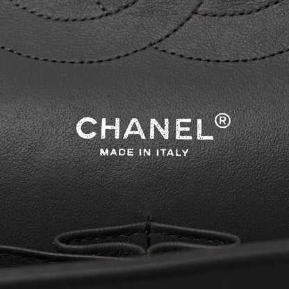Chanel Patent Calfskin Quilted Jumbo Double Flap Grey 6 of 10