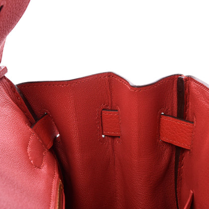 Hermes Togo Birkin 30 Rouge Tomate 10 of 35