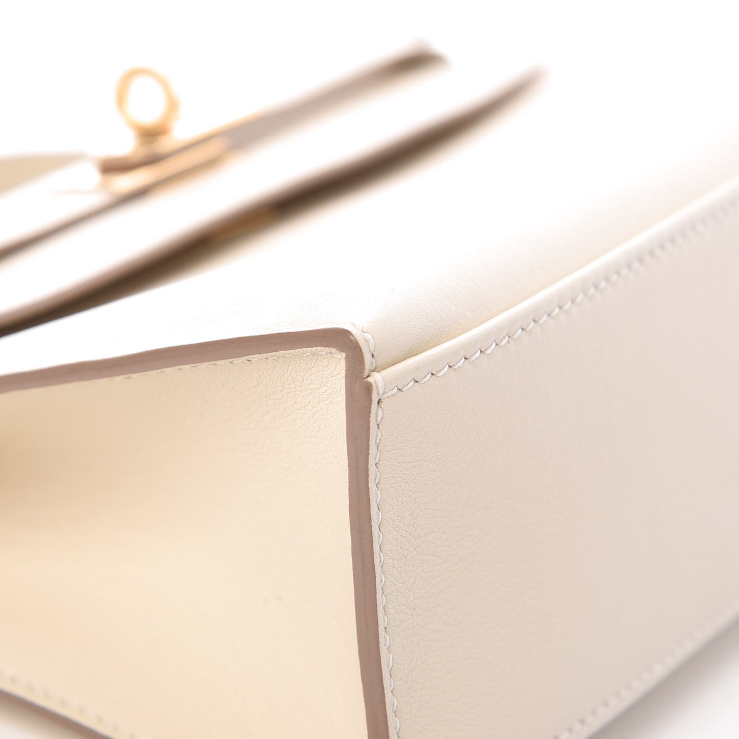 Swift Kelly Pochette Clutch Craie