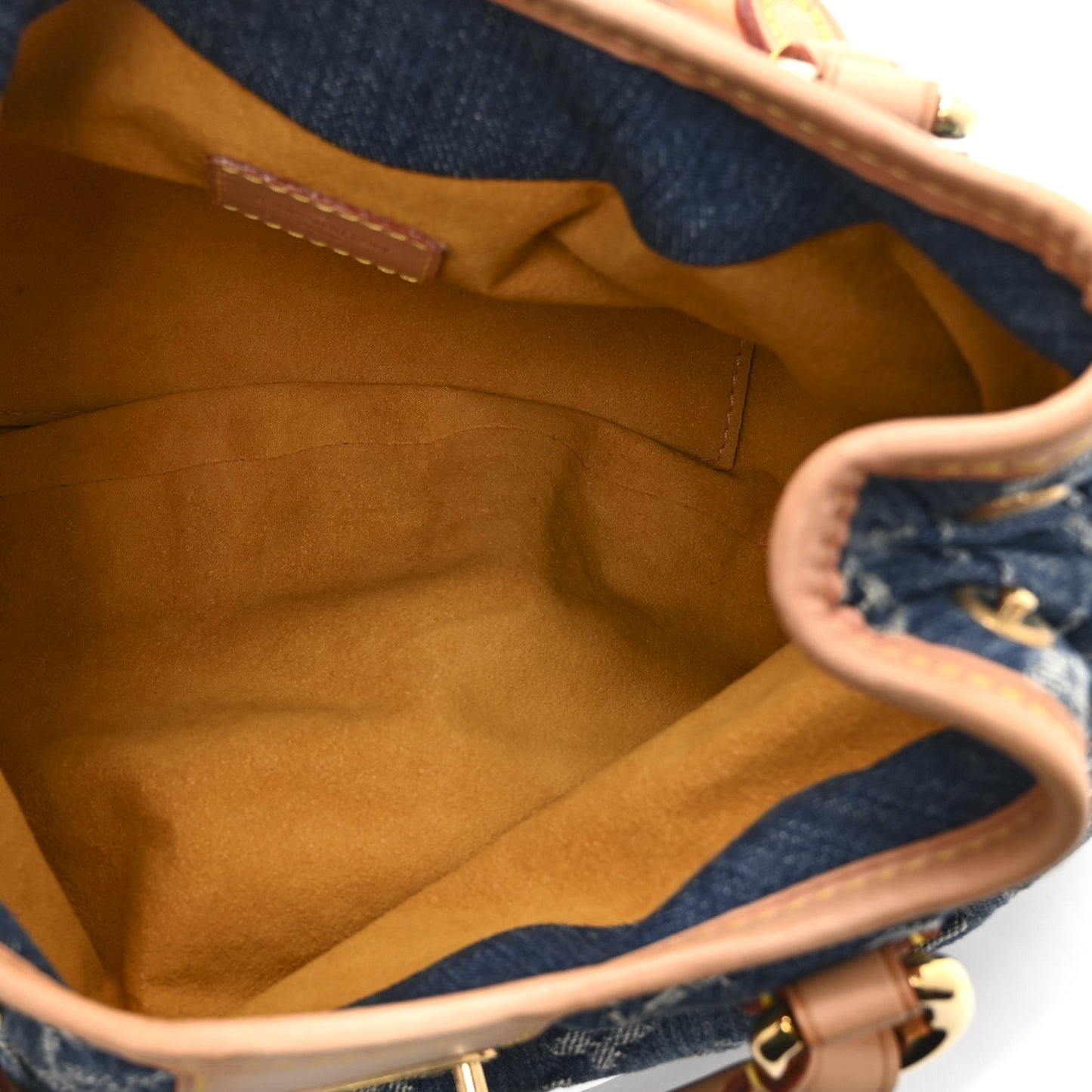 Monogram Denim Pleaty  Blue
