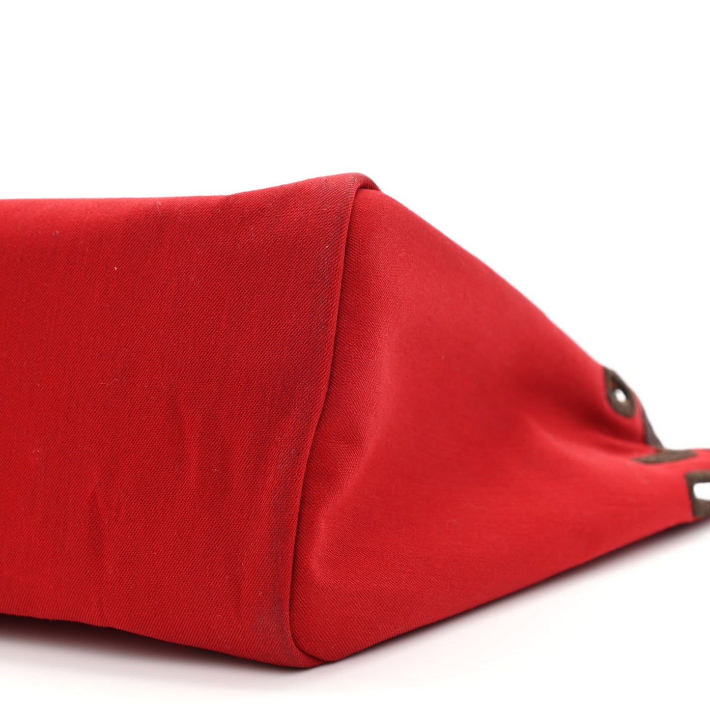Toile Vache Calfskin Herbag Cabas PM Orange Red